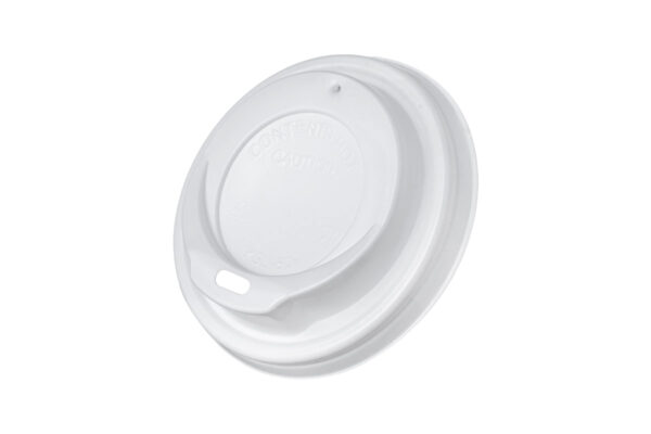 Lid for hot drinks White 80mm/90mm – 100pcs/1000pcs.