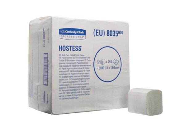 HOSTESS - Тоал. Харт. пачка, 2пл, 32x250бр./каш.