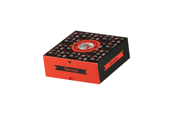 Кутия Love 2 eat за картофки 12,8x12,8x5 - 25бр./450бр.