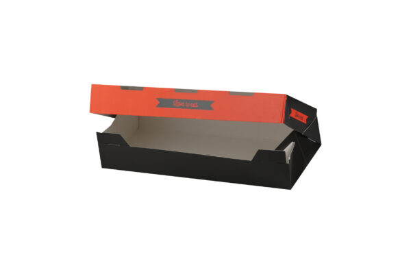 Love 2 eat box for club sandwich T24 24.1x13x5.5 - 50pcs/400pcs. - Εικόνα 2