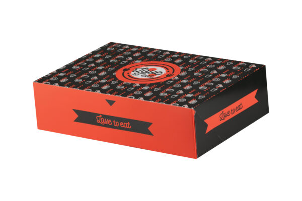 Кутия Love 2 eat голяма 27x19x7,5 - 25бр./200бр.