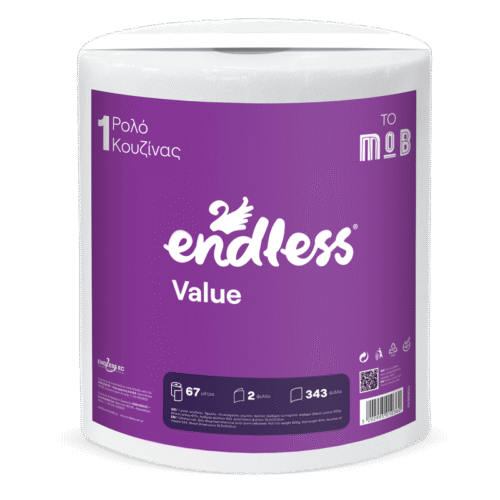Ролка Endless Value 2пл/0.650кг - 6бр./чувал