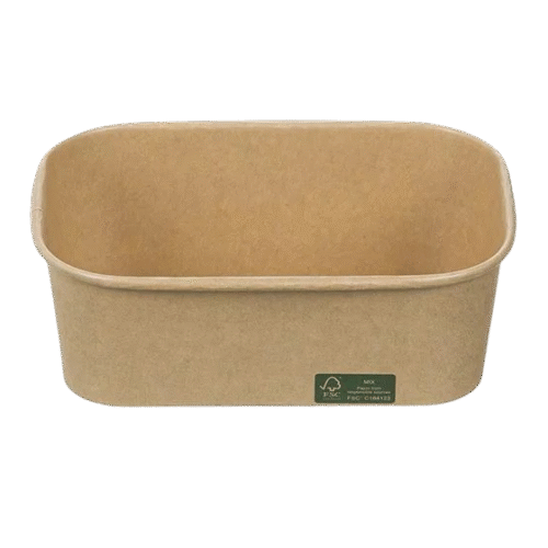 Купа 650cc правоъгълна КРАФТ 6х50бр.