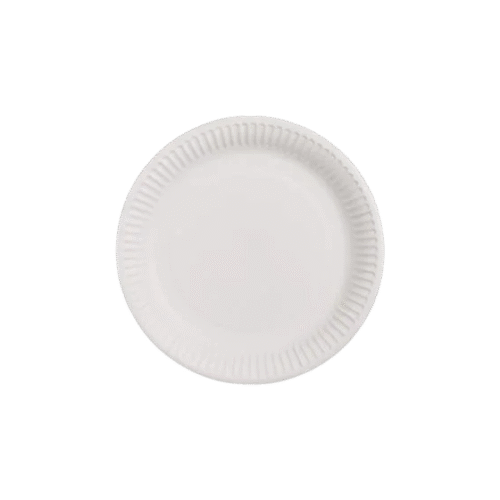 Картонени чинии Бели Ø23 cm 20х50бр.