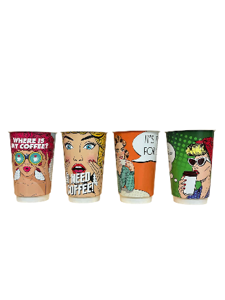 Двуст. чаша 16 oz PIN UP