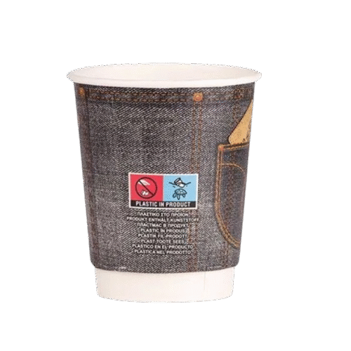 Двуст. чаша 8 oz Jeans Mix