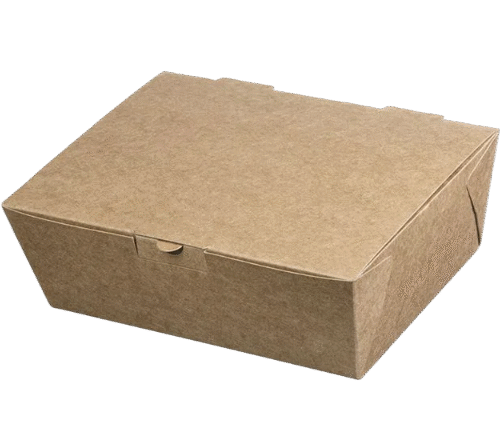 Кутия KRAFT EO Burger 20x14,5x7 - 8х25бр.