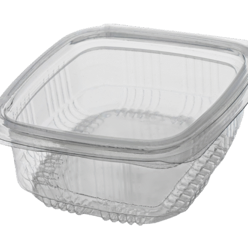 Кутия ПЕТ с прик. капак 375мл.