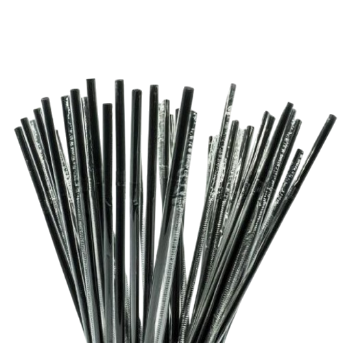 Сламки R/U Frd 180/4мм, 1/1 черни  - 1000бр.