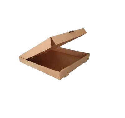 Pizza box 33x33x4 "KRAFT" - 100pcs/pack.